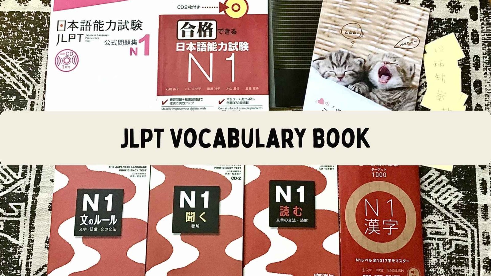 Ultimate JLPT Vocabulary Book: Master Words for Every Level