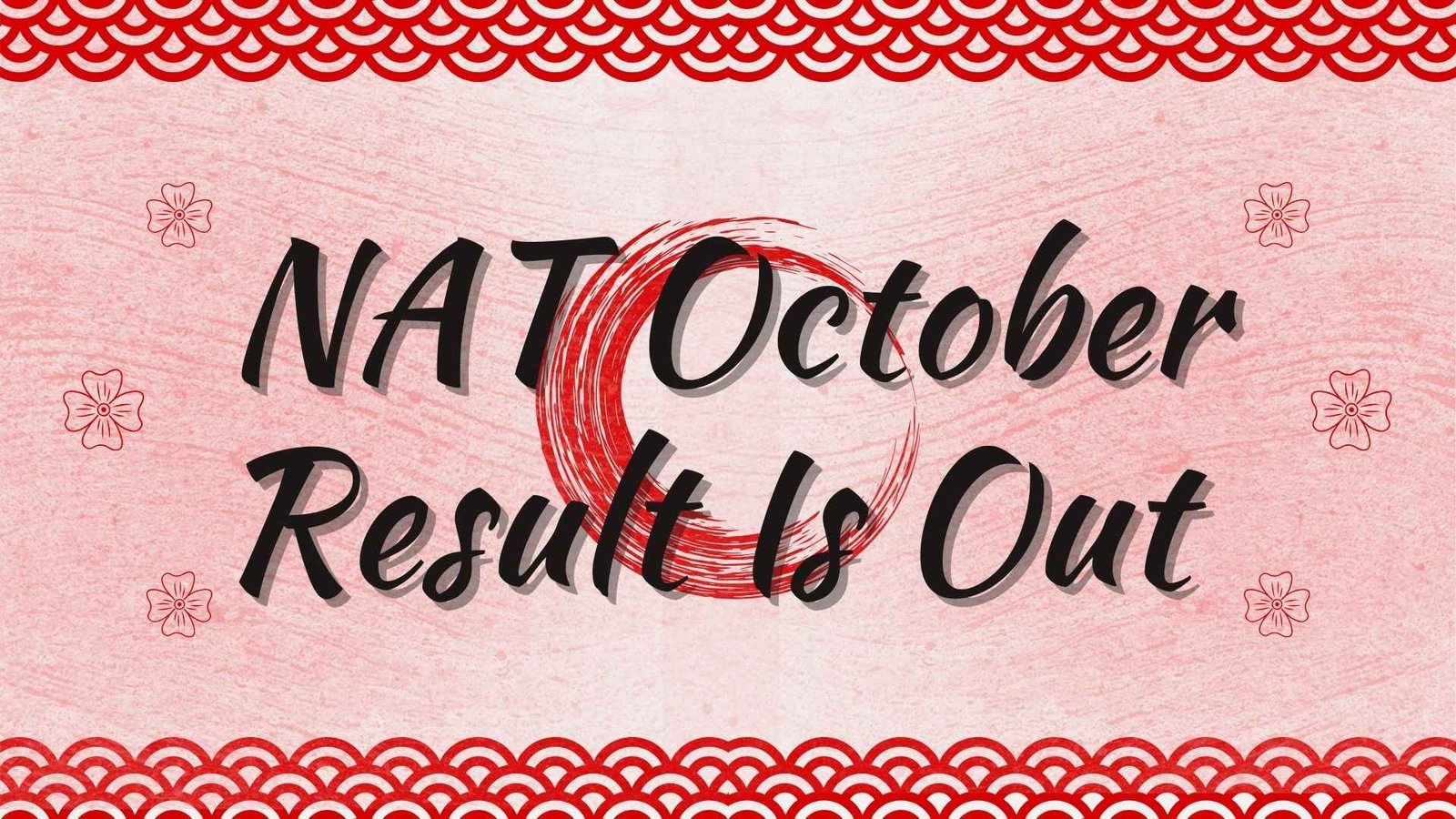 NAT October Result Is Out – Check Score Online